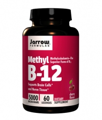 Jarrow Formulas Methyl B-12 5000mcg / 60 Tabs.