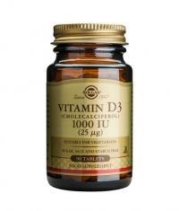 SOLGAR Vitamin D3 1000IU / 90 Tabs.