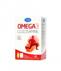LYSI Omega 3 Fish Oil + Glucosamine / 30 Doses