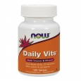 NOW Daily Vits ™ Multi Vitamin & Mineral 100 Tabs.