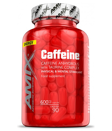AMIX Caffeine with Taurine 90 cps.