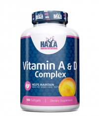 HAYA LABS Vitamin A & D Complex 100 Softgels