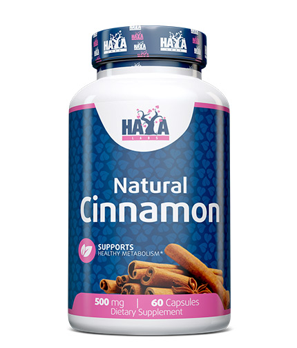 haya-labs Organic Cinnamon 500mg / 60 caps.