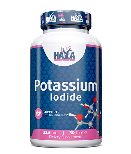 haya-labs Potassium Iodide 32.5mg. 30 Tabs.