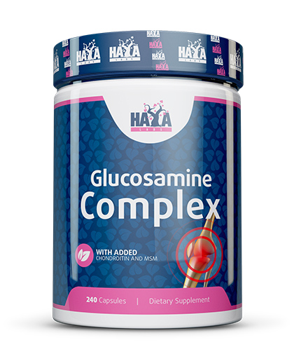 haya-labs Glucosamine Chondroitin & MSM Complex 240 Caps.
