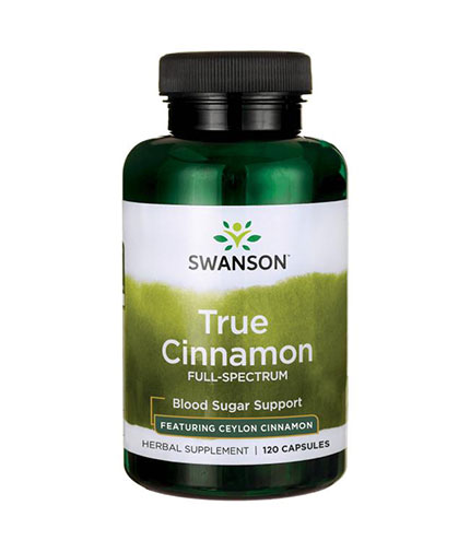 swanson True Cinnamon - Full Spectrum 300mg. / 120 Caps