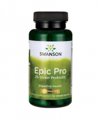 SWANSON Epic Pro 25-Strain Probiotic 30 Billion CFU / 30 Vcaps