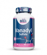 HAYA LABS Vanadyl Sulfate 10mg / 100 Tabs