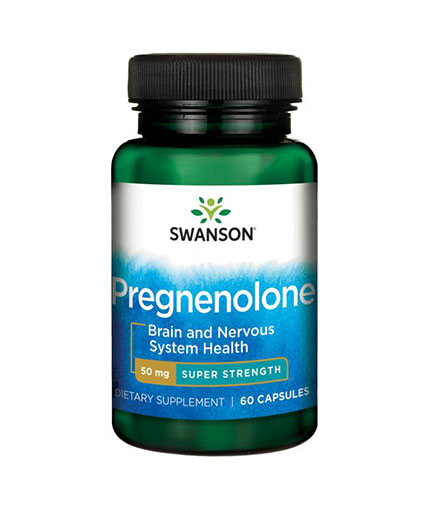 swanson Pregnenolone - Super Strength 50mg. / 60 Caps