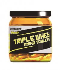 MULTIPOWER Triple Whey Amino Tablets / 300 Tabs.
