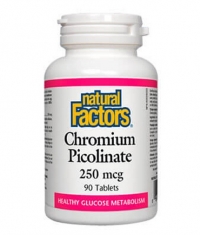 NATURAL FACTORS Chromium Picolinate / 90 Tabs