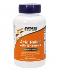 NOW Acid Relief With Enzymes / 60 Chews