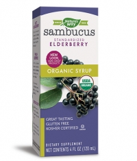 NATURES WAY Sambucus Organic Syrup / 120ml