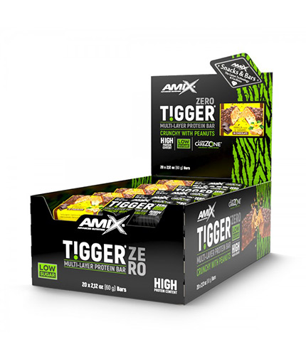 AMIX TIGGER® Zero bar Box / 20x60 g