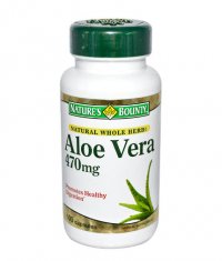 NATURE'S BOUNTY Natural Aloe Vera 470 mg. /100 Caps.