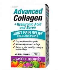 WEBBER NATURALS Advanced Collagen + Hyaluronic Acid and Boron / 40 Caps