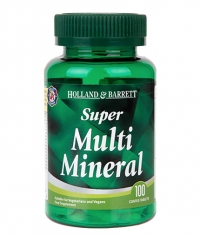 HOLLAND AND BARRETT Super Multi Mineral / 100 Tabs