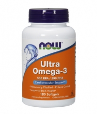 NOW Ultra Omega 3 Fish Oil 180 Softgels
