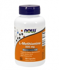 NOW L-Methionine 500mg. / 100 Caps.