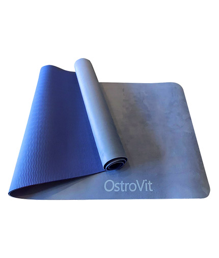 ostrovit-pharma Exercise Yoga Mat with Plush Microfiber