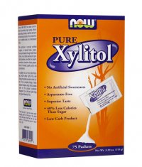 NOW Xylitol 75 Packs.