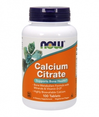 NOW Calcium Citrate 300mg. / 100 Tabs.