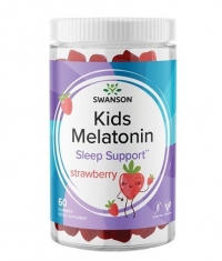 SWANSON Kids Melatonin - Strawberry Flavored 1 mg / 60 Gummies