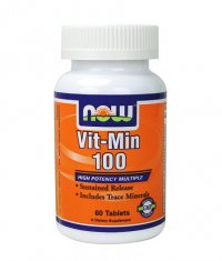 NOW Vit-Min 100 Multiple /Sustained Release High Potency/ 60 Tabs.