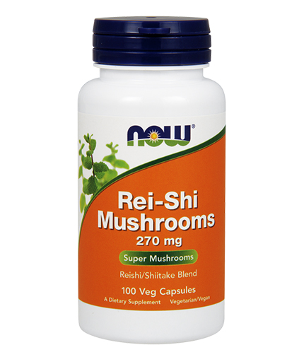now Rei-Shi Mushrooms 270mg. / 100 Caps.