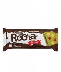 ROOBAR Organic Protein Bar with Hazelnuts Covered with Chocolate / 40 g
