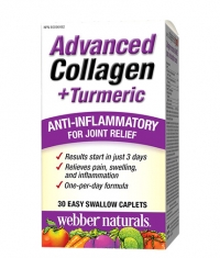 WEBBER NATURALS Advanced Collagen + Turmeric / 30 Caps