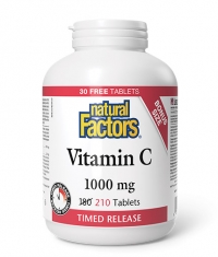NATURAL FACTORS Vitamin C 1000 mg Time Release / 210 Tabs