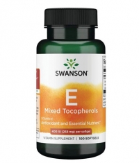 SWANSON Vitamin E Mixed Tocopherols 400 IU / 100 Soft.