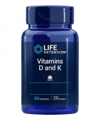 LIFE EXTENSIONS Vitamin D and K / 60 Caps