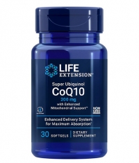LIFE EXTENSIONS Super Ubiquinol CoQ10 200 mg / 30 Softgels