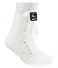 MCDAVID Laced Ankle Guard /White/