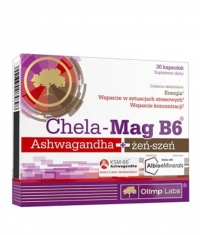 OLIMP Chela-Mag B6 Ashwagandha + Ginseng / 30 Caps