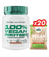 PROMO STACK 100% Vegan Protein + Vegan Protein Sachets