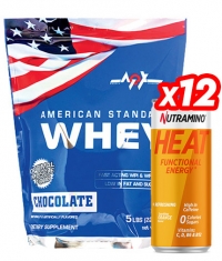 PROMO STACK American Standard Whey + 24 FREE HEAT