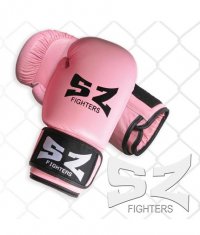 SZ FIGHTERS Boxing Gloves /Leather - Pink/