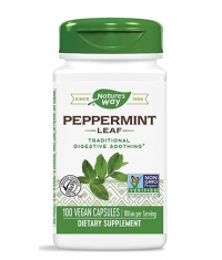 NATURES WAY Peppermint Leaves 100 Caps.