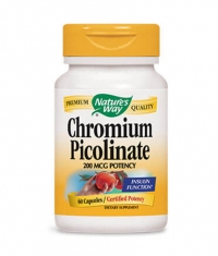 NATURES WAY Chromium Picolinate 60 Caps.