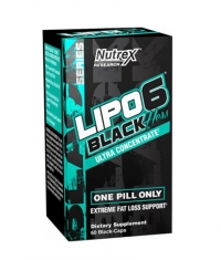 NUTREX Lipo 6 Black Hers Ultraconcentrate 60 Caps.