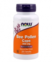 NOW Bee Pollen 500mg. / 100 Caps.