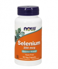 NOW Selenium /Yeast Free/ 200mcg. / 90 Vcaps.
