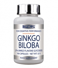 SCITEC Ginkgo Biloba 60 mg. / 100 Tabs.