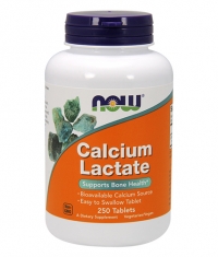 NOW Calcium Lactate 10 Grain / 650mg / 250 Tabs.