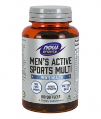 NOW Mens Extreme Sports Multivitamin / 180 softgels