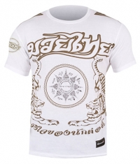 HAYABUSA FIGHTWEAR Premium Muay Thai T - Shirt / White