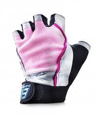 EVERBUILD Pro Ladies Gloves / Grey - Pink